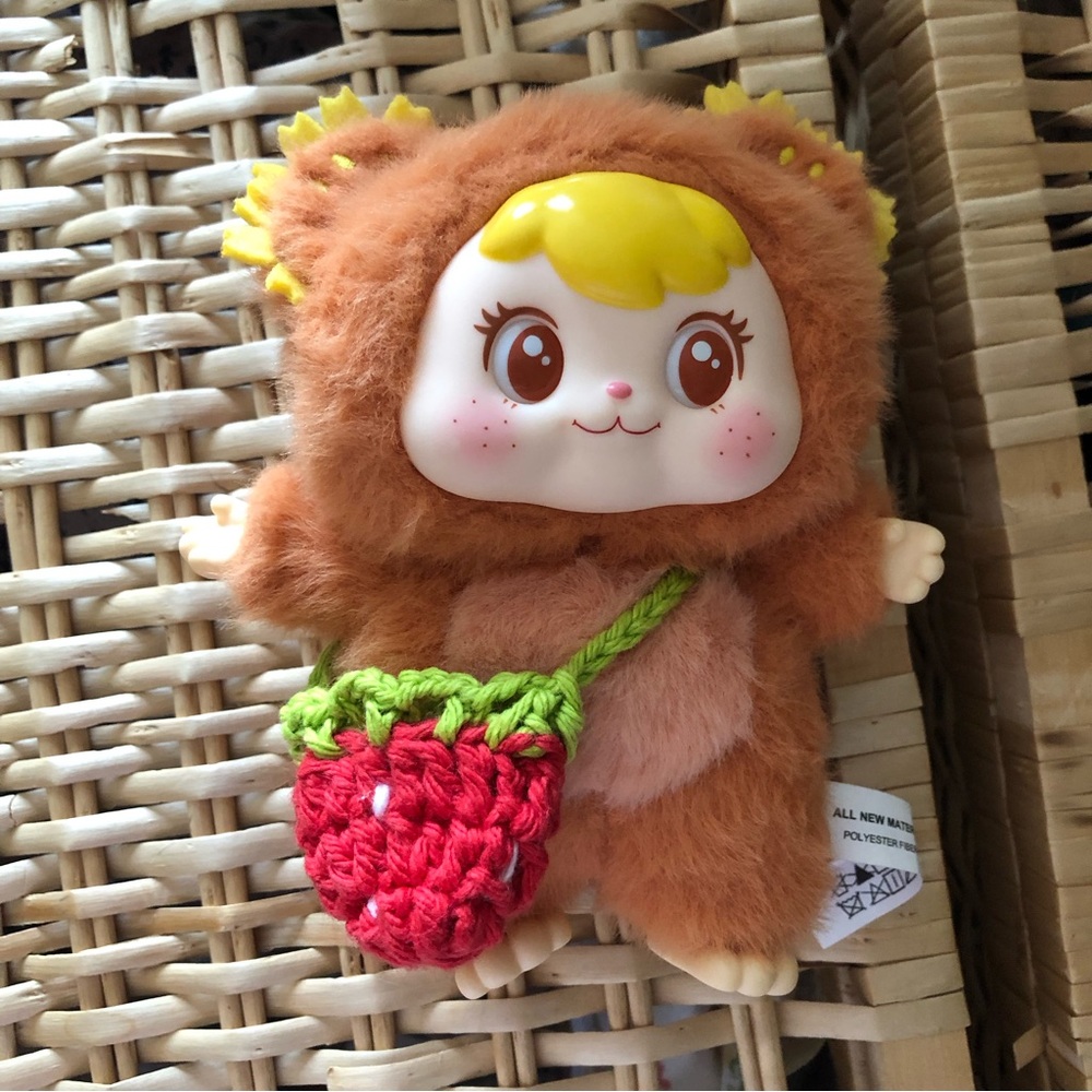 Handmade crochet Strawberry bag